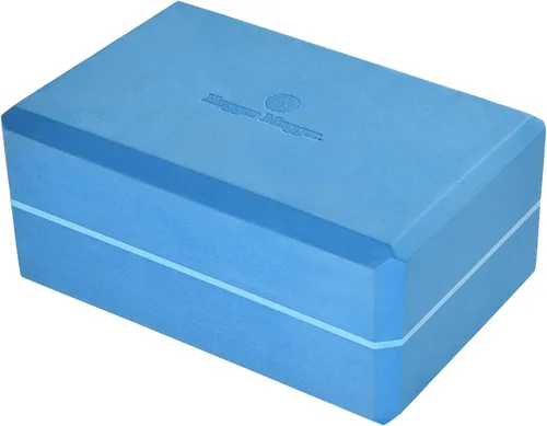 Miniatura 2 de Hugger Mugger Bloque de yoga de espuma de 4 pulgadas, fuerte y estable, bordes biselados para mayor comodidad, tamaño de bloque más favorito, ayuda