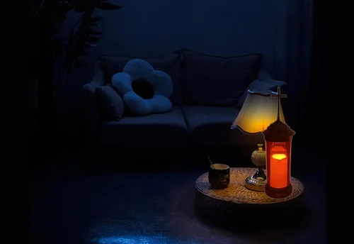 Miniatura 6 de Decoraciones de cementerio – Lámpara de vela con luces de tumba para regalos conmemorativos amorosos, cruces de metal con estacas de jardín de 11.8
