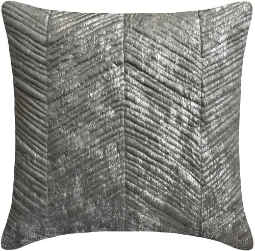 Miniatura 16 de The HomeCentric Funda de cojín para silla, fundas de almohada decorativas de 22 x 22 pulgadas (21.7 x 21.7 in), color plateado, fundas de almohada