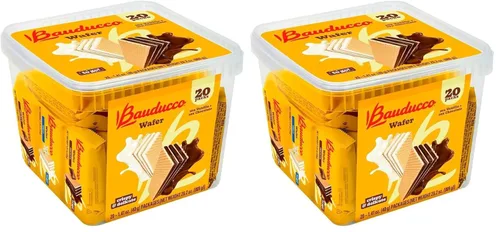 Miniatura 13 de Bauducco Galletas de oblea de chocolate y vainilla - Galletas de oblea prácticas de una sola porción con 3 capas de crema - Delicioso aperitivo