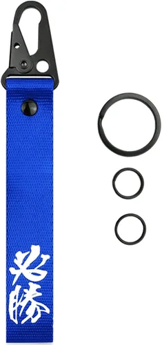 Dsycar - Llavero de símbolos de victoria con cordón, llaveros geniales para coche y motocicleta con 3 llaveros, llavero único de avión JDM Victoria