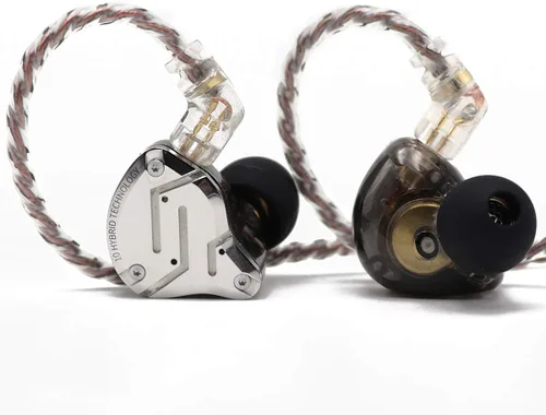 Miniatura 14 de Linsoul KZ ZS10 Pro, auriculares intraaurales monitor de 5 controladores 4BA+1DD, auriculares HiFi con cable, auriculares para juegos, auriculares