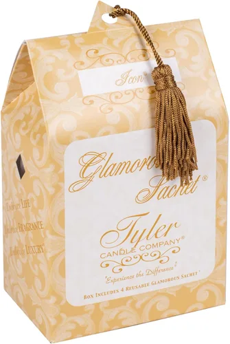 Miniatura 3 de Tyler Candle Icon Glamorous Sachets, Blanco