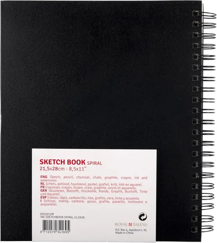 Miniatura 2 de Talens Art Creation Cuaderno de bocetos espiral 21,5X28 cm, 80 páginas, 110Gr (9313212M)