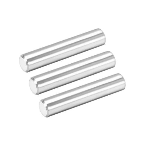 uxcell 0.394 x 1.969 in (aproximadamente 25/64 pulgadas) pasador de pasador de madera de acero inoxidable 304 litera para cama, pasadores de