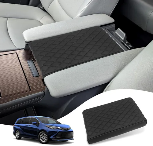 Miniatura 37 de Ajuste Personalizado para Funda de Consola Central 2015-2020 Ford F150, 2017-2022 F250 F350 F450, 2018-2024 Ford Expedition Protector de Brazo