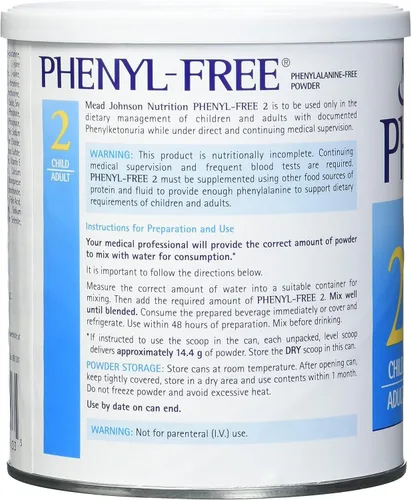 Miniatura 3 de Phenyl-Free 2 Polvo (6) Tamaño: 1 LB por BRISTOL MYERS NUTRITIONAL INST