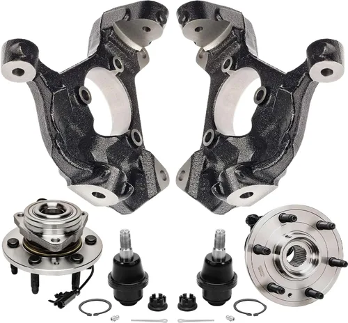 Miniatura 112 de Detroit Axle - Kit de nudillos delanteros e izquierdos RWD para Chevrolet GMC Silverado Suburban Sierra 1500 Avalanche Tahoe Yukon Cadillac Escalade