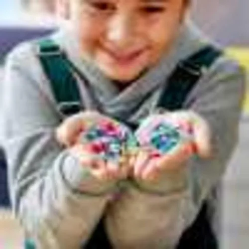 Miniatura 3 de LEGO DOTS Extra DOTS Serie 1 41908 DIY Craft, un divertido juego de azulejos adicionales para niños a los que les gustan las artes y manualidades