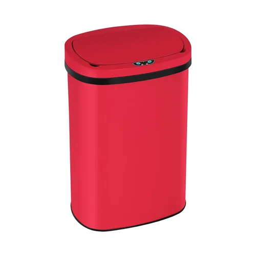 Miniatura 14 de Basurero automático de cocina de 13 galones con tapa, diseño sin contacto y silencioso con control de olores, para cocina dormitorio oficina