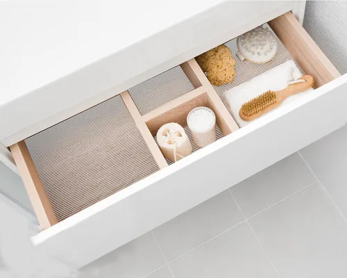 Miniatura 6 de Revestimientos para armarios de cocina de 20 pulgadas de ancho x 20 pies, no adhesivos, revestimiento transparente antideslizante e impermeable