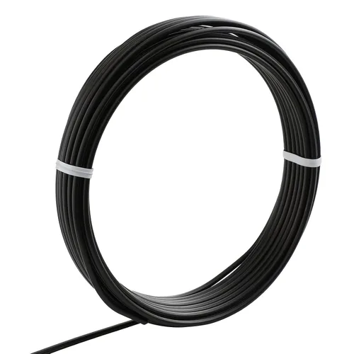 Miniatura 9 de Wazakura Alambre de entrenamiento para bonsái de aluminio anodizado negro de 5.29 oz fabricado en Japón (0.039 in, negro)