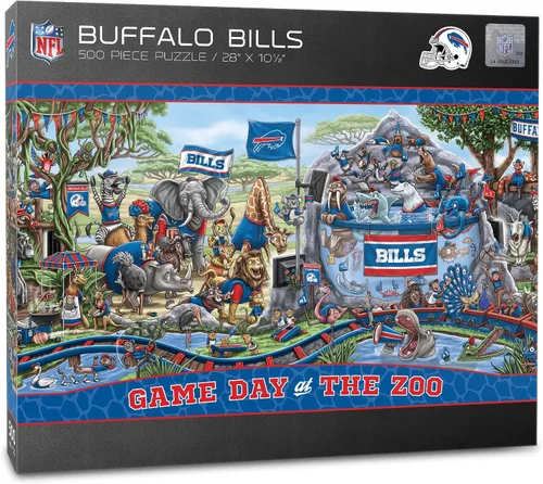 Miniatura 12 de YouTheFan - Rompecabezas NFL Game Day at The Zoo, 500 piezas