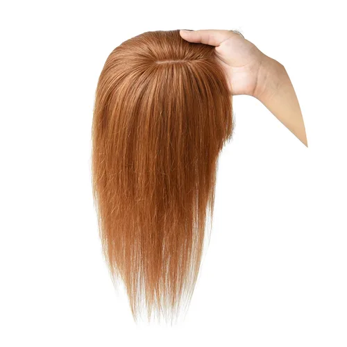 Miniatura 10 de viviaBella Extensiones de cabello humano con clip, sin costuras, para mujer, base de seda gruesa para cabello que pica