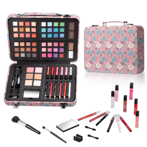 Miniatura 8 de Hot Sugar Kit de maquillaje para adolescentes de 13 a 15 años, kit de maquillaje todo en uno para principiantes para mujeres, kit completo, juego
