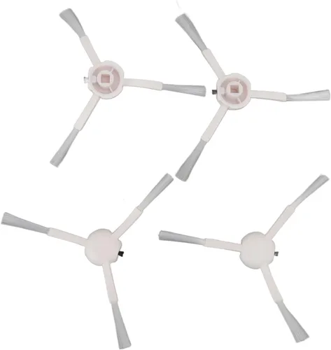 Miniatura 9 de Filtros de cepillo blanco Kit de peine plano para 1C para F9 para 1T para robot aspirador de repuesto, 2 cepillos principales, 2 pantallas
