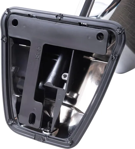 Miniatura 6 de Espejo retrovisor cromado manual para conductor y pasajero para Dodge Pickup Truck SUV 55074999 55074998