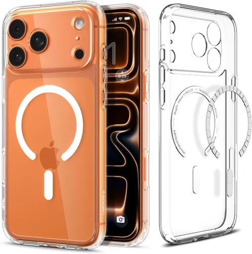 Miniatura 357 de Spigen Funda para iPhone 13 Mini, ultra híbrida MagFit [antiamarilleo] [compatible con Magsafe] - Transparente