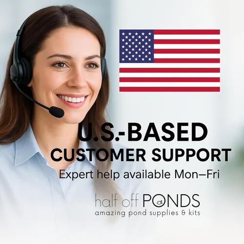 Miniatura 9 de HALF OFF PONDS Bomba de agua sumergible, bomba de estanque de 2,000 GPH con cable de alimentación de 33 pies y cabezal máximo de 18 pies, bomba