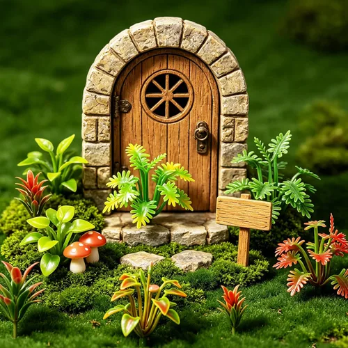 Miniatura 7 de Rileryan 90 piezas de plantas modelo mixtas plantas en miniatura, mini arbustos verdes, modelo de arbustos para tren, paisaje, ferrocarril, arena