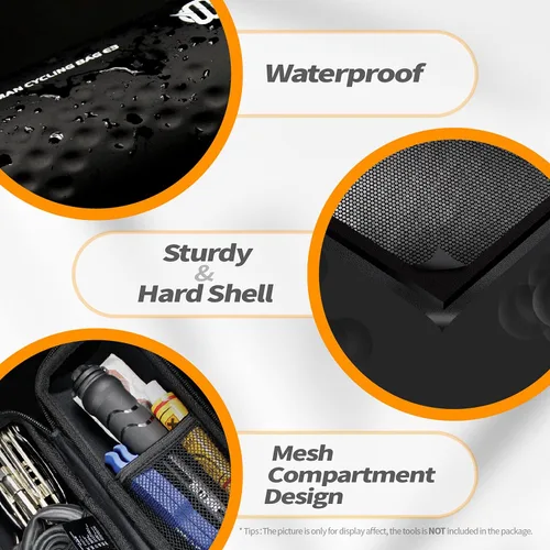 Miniatura 5 de Epessa Bicycle Bike Storage Bag for Water Bottle Cage,Bicycle Repair Tool Bag with Sealed Zipper for Bicycle Water Bottle Cage