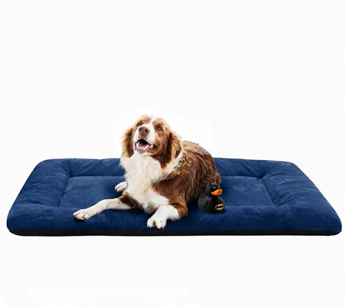 Miniatura 26 de Camas para Perros Almohadilla de Jaula para Perros Grandes Cama de Jaula para Perros Ultra Suave Lavable y Antideslizante Almohadilla de Perrera