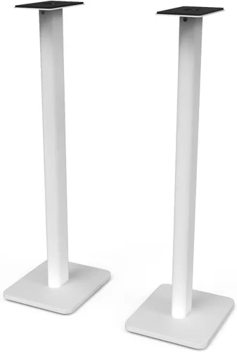 Miniatura 9 de Kanto SP26PL - Soportes universales para altavoces de estantería 26 pulgadas de alto Placa superior giratoria de dos tamaños con acolchado