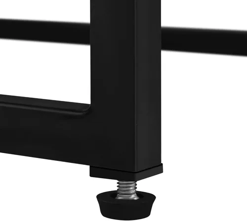 Miniatura 8 de Yaheetech Juego de 2 sillas de comedor tapizadas con respaldo medio acolchado y patas de metal para comedor, sala de estar, restaurante, diseño sin