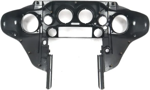 Miniatura 4 de Carenado interior delantero de murciélago compatible con Harley Davidson Touring Street Electra Glide FLHX FLHTC FLHTCU FLHT-Negro brillante