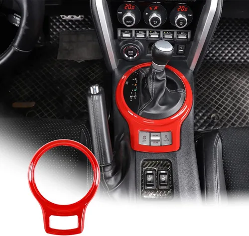 Miniatura 10 de YIWANG Adhesivo decorativo para marco de cambio de marchas interior de automóvil para Subaru BRZ Toyota 86 2013-2020 accesorios
