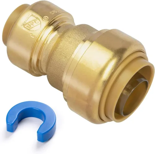 Miniatura 19 de Adaptador macho PTC de 1 pulgada a 1 pulgada NPT Push-Fit, Empuje para conectar accesorios de plomería de latón para cobre, CPVC, tubos PEX