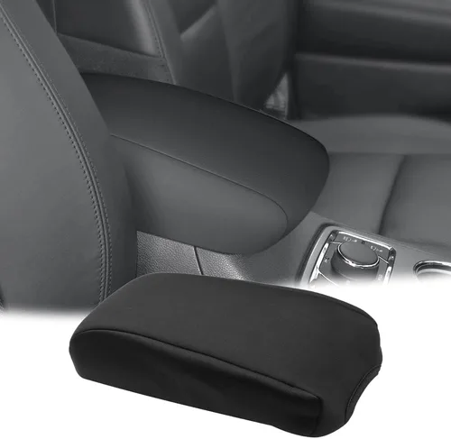 INTGET Funda para reposabrazos de consola central de automóvil para Jeep Grand Cherokee 2011-2020 2021, accesorios para reposabrazos, almohadilla de
