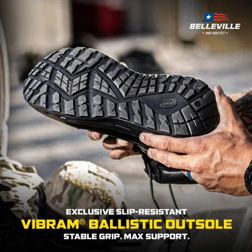 Miniatura 3 de B Belleville Arm Your Feet Tactical Research MAXX - Botas tácticas maximalistas de 6 pulgadas ultra acolchadas para hombre con cremallera, diseñadas