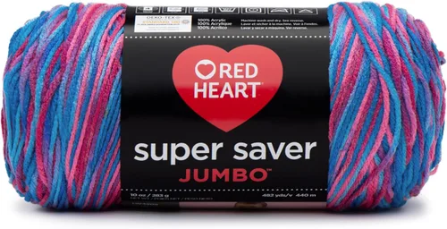 Miniatura 71 de Red Heart Super Saver Jumbo Ovillo de lana, Amatista
