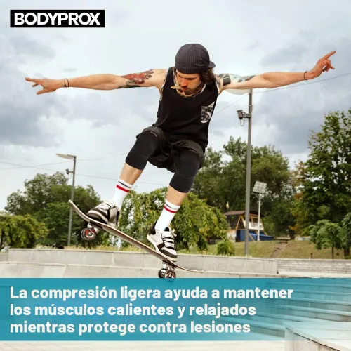Miniatura 6 de Rodilleras de protección, con esponja gruesa antiderrapante, manga para rodilla para evitar colisiones