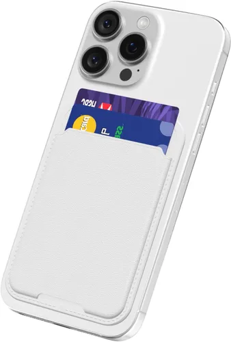 Miniatura 12 de oakxco Billetera para teléfono adhesiva, delgada y delgada con adhesivo para tarjetas de crédito, bolsillo trasero del teléfono, funda de plástico