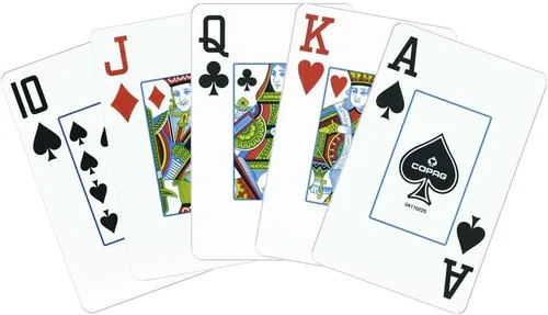 Miniatura 4 de Copag 1546 Diseño 100% Plástico Cartas de Juego, Tamaño Bridge (Estrecho) Verde/Burdeos (Índice Jumbo, 1 Juego)