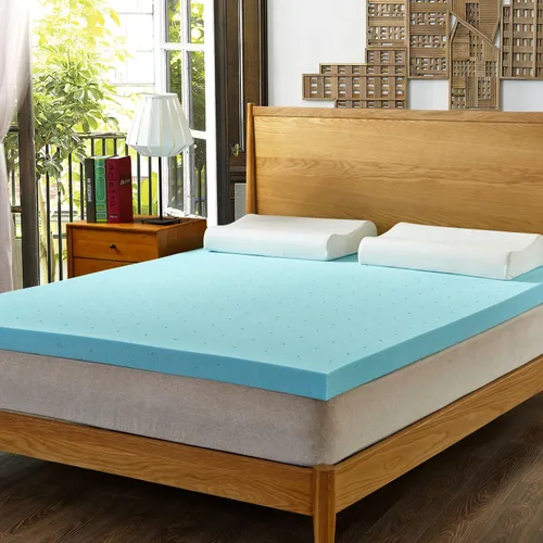 Miniatura 9 de Cubrecolchón suave y cómodo de espuma viscoelástica (3 pulgadas de grosor) y protector de colchón lavable y extraíble, de HOFISH, Memory Foam