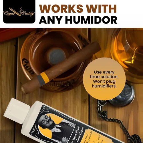 Miniatura 3 de Cigar Caddy Humidificación, solución activadora de 16 onzas (paquete de 2)