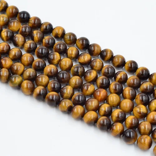 Miniatura 19 de 6mm Cuentas Redondas de Granate para Hacer Joyería DIY, Poder Curativo de Cristal, Piedras Preciosas Sueltas para Hacer Pulseras y Collares, Hilo
