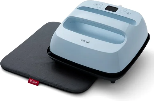 Cricut EasyPress 3 máquina de prensa térmica (9 x 9 pulgadas) con alfombrilla de prensa de calor (15 x 12 pulgadas)