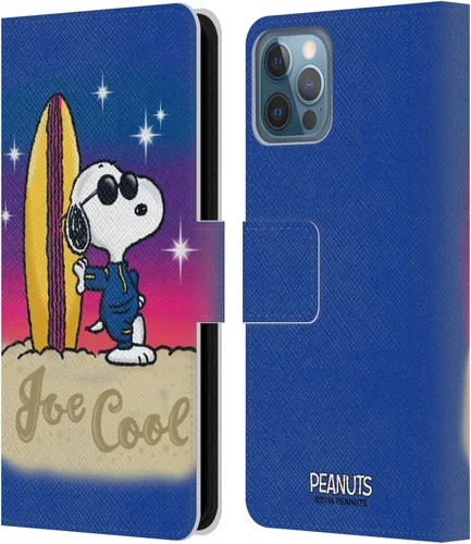 Miniatura 111 de Head Case Designs Funda de piel con licencia oficial de Peanuts Beach Surf Snoopy Boardwalk Airbrush compatible con Apple iPhone 11