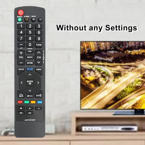 Miniatura 3 de AKB72915239 - Control remoto de repuesto para LG LCD LED TV 37LK450 42LK450 47LK450 42LK520 47LK520 42PW350U 50PW350U 42PW350R 50PW350R 42LW50000
