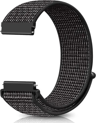 Miniatura 32 de Correas deportivas de nailon de 0.709 in de liberación rápida compatibles con Garmin Venu 4 1.614 in/3S 1.614 in/Venu 2S/Vivoactive 4S/Vivomove
