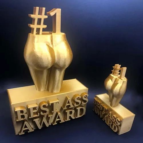 Miniatura 5 de Premio al mejor culo, figura de cuerpo femenino, escultura, decoración de trofeo, novedad traviesa cadera, trasero, estatua de resina, divertida