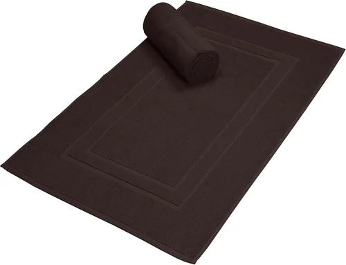 Miniatura 8 de GLAMBURG Paquete de 2 tapetes de baño de algodón prémium de 20 x 32 pulgadas, 100% algodón hilado en anillo, calidad de hotel y spa, 21.16 oz/m²
