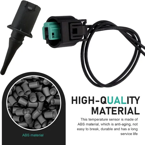 Miniatura 4 de 2 piezas de sensor de temperatura del aire ambiente exterior y kit de enchufe, conector de sensor de temperatura ambiente directo de importación