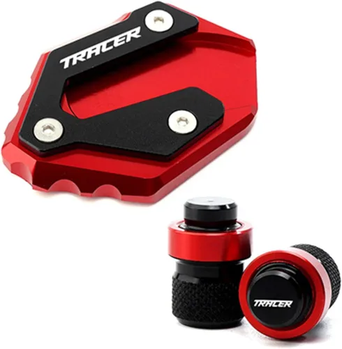 Miniatura 7 de Soporte lateral para motocicleta, placa ampliadora, tapas de aire para Yamaha para Tracer 900 700 Gt para Tracer 9 7 Gt MT-09 SP MT07 (Color A negro)