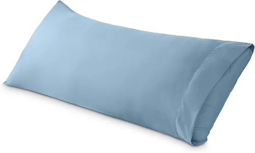 Miniatura 85 de Bare Home Juego de 2 fundas de almohada de microfibra de tamaño estándar, fundas de almohada refrescantes, doble cepillado, fácil cuidado, cierre