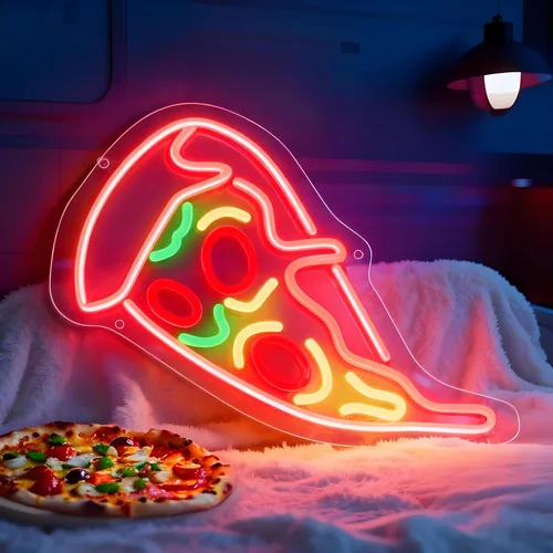 Miniatura 18 de Letrero de neón con texto en inglés «Happy Music» para decoración de pared, letras iluminadas para negocios, letreros de fiesta de cumpleaños